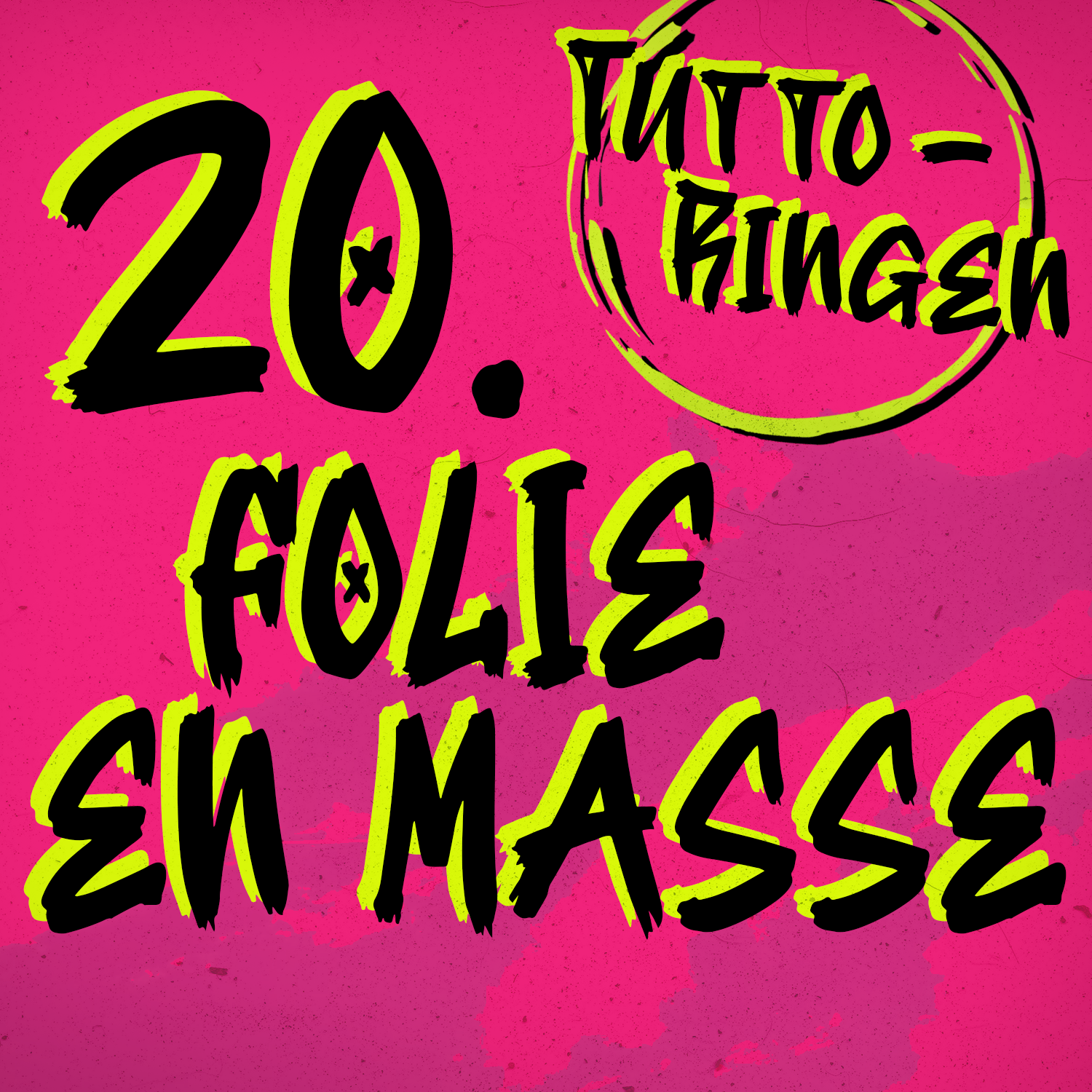 20. Folie en masse